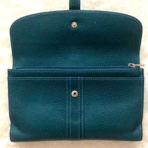 Longchamp leather wallet